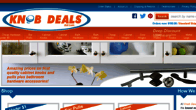 What Knobdeals.com website looked like in 2016 (7 years ago)