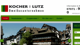 What Kocherlutz.de website looked like in 2016 (7 years ago)