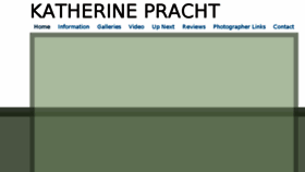 What Katherinepracht.com website looked like in 2016 (7 years ago)