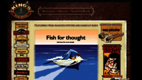 What Kingsfishhouse.com website looked like in 2016 (7 years ago)