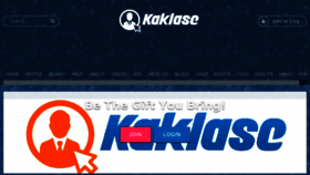 What Kaklase.com website looked like in 2016 (7 years ago)