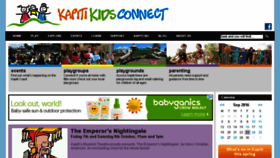 What Kapitikidsconnect.co.nz website looked like in 2016 (7 years ago)