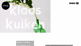 What Klaaskuiken.nl website looked like in 2016 (7 years ago)