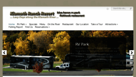 What Klamathranchresort.com website looked like in 2016 (7 years ago)