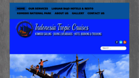 What Komodo-travel-guides.com website looked like in 2016 (7 years ago)
