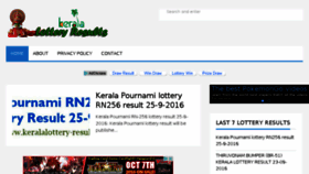 What Keralalottery-result.in website looked like in 2016 (7 years ago)