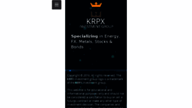 What Krpx.info website looked like in 2016 (7 years ago)