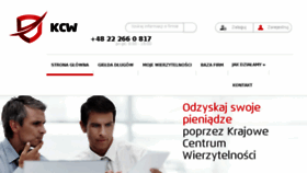What Kcw.org.pl website looked like in 2016 (7 years ago)