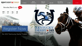 What Kentuckyderby.info website looked like in 2016 (7 years ago)