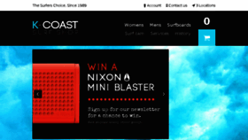 What Kcoast.com website looked like in 2016 (7 years ago)