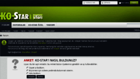 What Ko-star.com website looked like in 2016 (7 years ago)