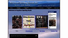 What Keystone-sports.com website looked like in 2016 (7 years ago)