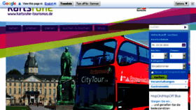 What Karlsruhe-tourism.de website looked like in 2016 (7 years ago)