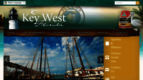What Keywestcity.com website looked like in 2016 (8 years ago)