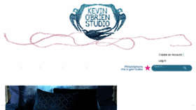 What Kevinobrienstudio.com website looked like in 2016 (8 years ago)