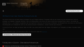 What Kleine-fotoschule.de website looked like in 2016 (7 years ago)