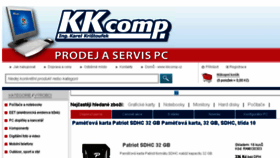 What Kkshop.cz website looked like in 2016 (7 years ago)