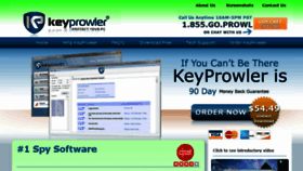 What Keyprowler.com website looked like in 2016 (7 years ago)