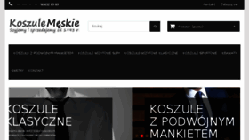 What Koszule-meskie.net.pl website looked like in 2016 (7 years ago)