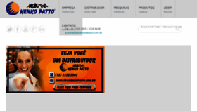 What Kenkopatto.com.br website looked like in 2016 (8 years ago)