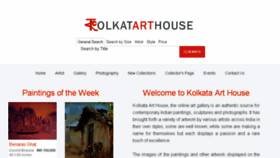 What Kolkataarthouse.com website looked like in 2016 (7 years ago)