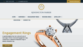 What Kensingtonparker.com website looked like in 2016 (7 years ago)