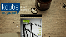 What Koubs.de website looked like in 2016 (7 years ago)