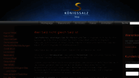 What Koenigssalzshop.de website looked like in 2016 (7 years ago)