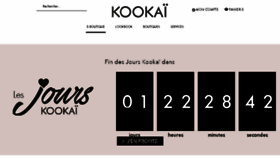 What Kookai.net website looked like in 2016 (7 years ago)