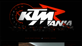 What Ktmmania.net website looked like in 2016 (7 years ago)