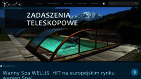 What Keske.pl website looked like in 2016 (7 years ago)