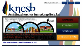 What Kncsb.org website looked like in 2016 (7 years ago)