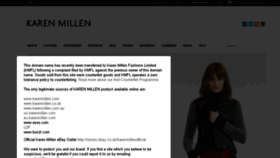 What Karenmillensclub.com website looked like in 2016 (7 years ago)