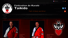 What Karatetaikido.com website looked like in 2016 (7 years ago)