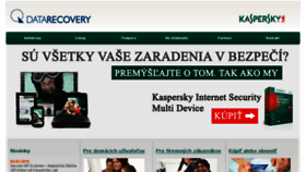 What Kaspersky-antivirus.sk website looked like in 2016 (7 years ago)