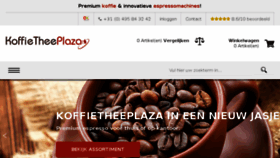 What Koffietheeplaza.nl website looked like in 2016 (7 years ago)