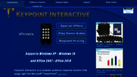 What Keypointinteractive.com website looked like in 2016 (7 years ago)