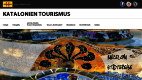 What Katalonien-tourismus.de website looked like in 2016 (7 years ago)