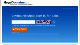 What Keyboardsshop.com website looked like in 2016 (7 years ago)