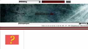 What Kalimno.de website looked like in 2016 (7 years ago)