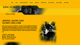 What King-tearsmortuary.com website looked like in 2016 (7 years ago)