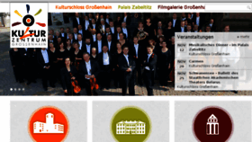 What Kulturzentrum-grossenhain.de website looked like in 2016 (7 years ago)