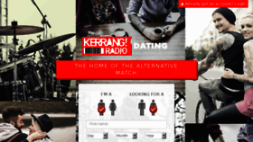 What Kerrangdating.co.uk website looked like in 2016 (7 years ago)