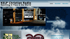 What Kelpradio.com website looked like in 2016 (7 years ago)