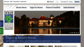 What Kloster-seeon.de website looked like in 2016 (7 years ago)