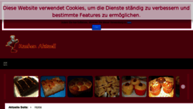 What Kuchen-aktuell.de website looked like in 2016 (7 years ago)