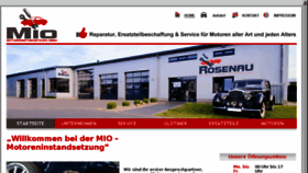 What Kfz-rosenau.de website looked like in 2016 (7 years ago)