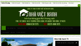 What Kientrucnhapho.com.vn website looked like in 2016 (7 years ago)