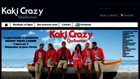What Kakicrazy.fr website looked like in 2016 (7 years ago)