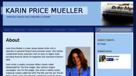 What Karinpricemueller.com website looked like in 2016 (7 years ago)